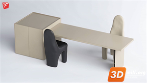 Table Set Skp Files